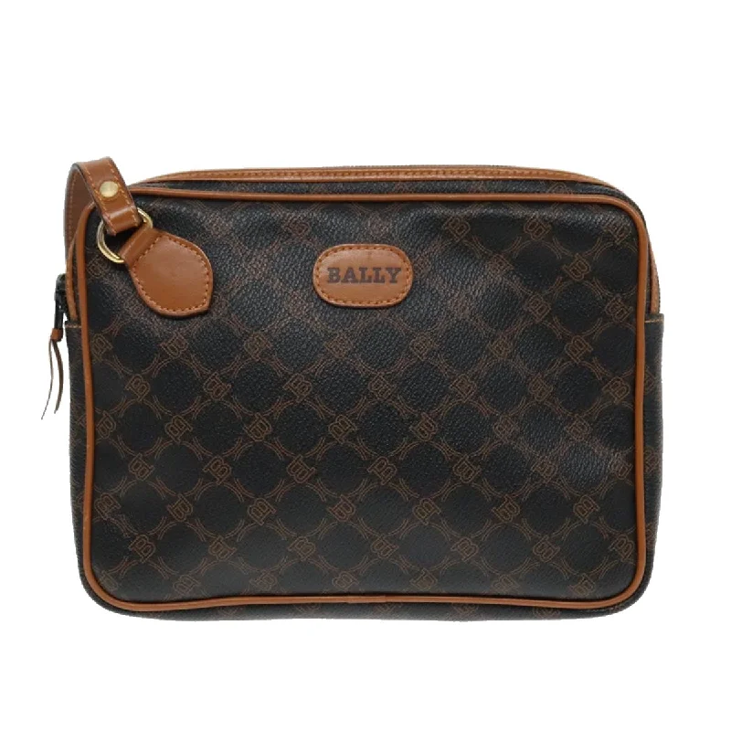 Women's Metallic Leather Clutch in Rose Gold for Valentine's DateBally  Canvas Clutch Bag (Pre-Owned)