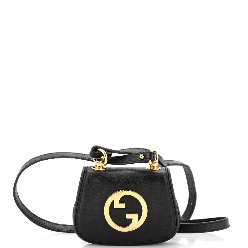 Metallic Crossbody Bag in Silver for New Year's Eve and Special CelebrationsBlondie NM Chain Flap Bag Leather Mini