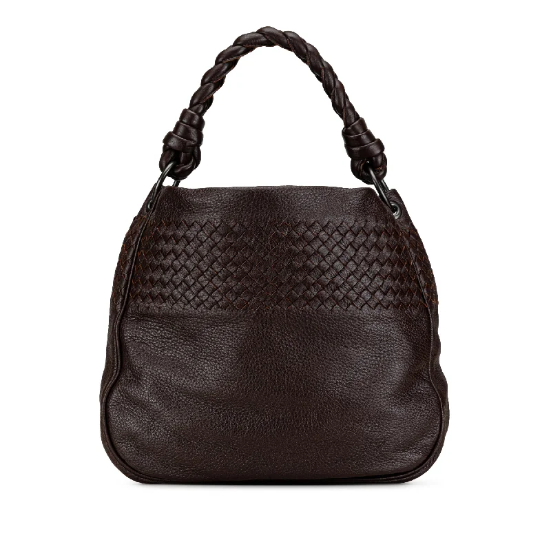 Suede Shoulder Bag in Pink with Tassel Accents for Casual OutingsBrown Bottega Veneta Intrecciato Nappa Cervo Shoulder Bag