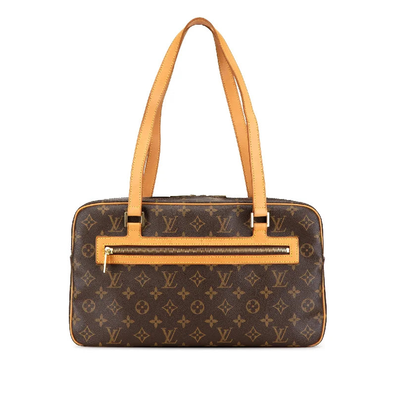 Pvc Shoulder Bag in Clear with Glitter for a Fun and Modern LookBrown Louis Vuitton Monogram Cite GM Shoulder Bag