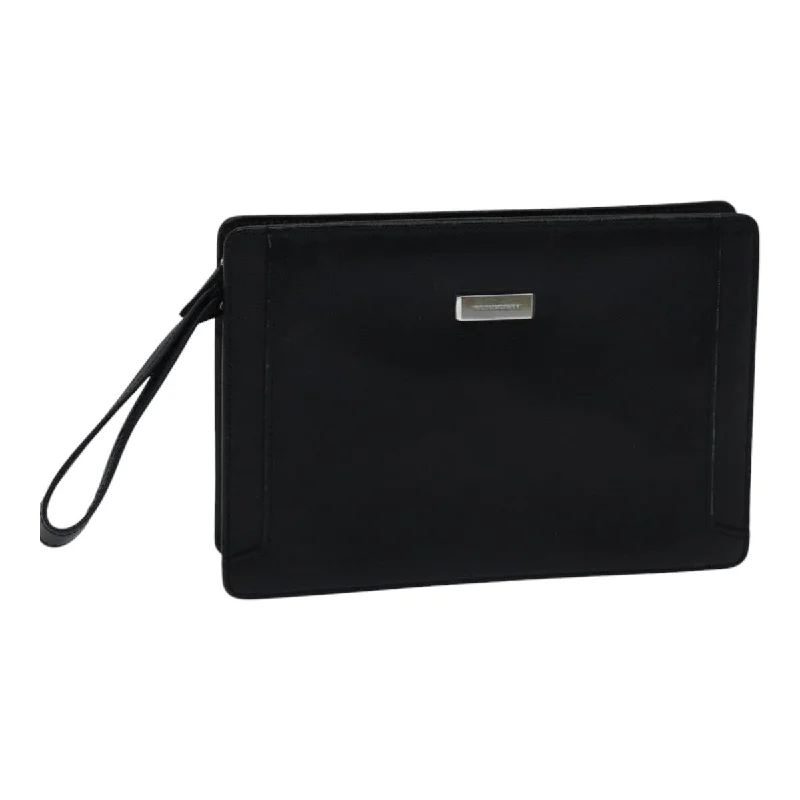 Women's Embroidered Silk Evening Bag in Navy for WeddingsBurberry  Leather Clutch Bag (Pre-Owned)