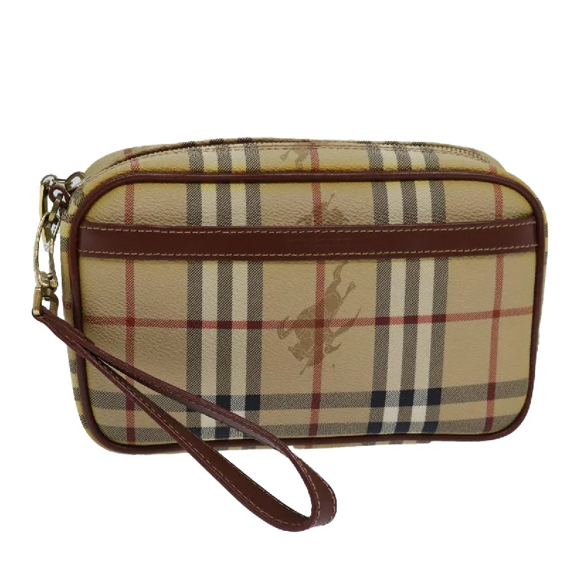 Floral - Printed Satin Clutch in Pink for Spring GalasBurberry Nova Check  Leather Clutch Bag (Pre-Owned)