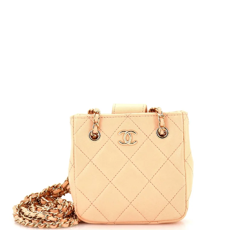 Suede Clutch with Tassel Details in Olive for Fall SoireesCC Square Clutch with Chain Quilted Lambskin Mini