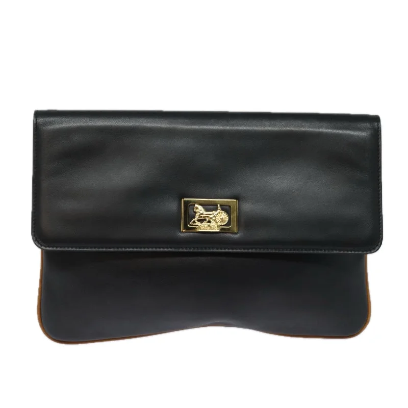 Women's Glittery Clutch in Blue for Disco - Themed EventsCéline  Leather Clutch Bag (Pre-Owned)