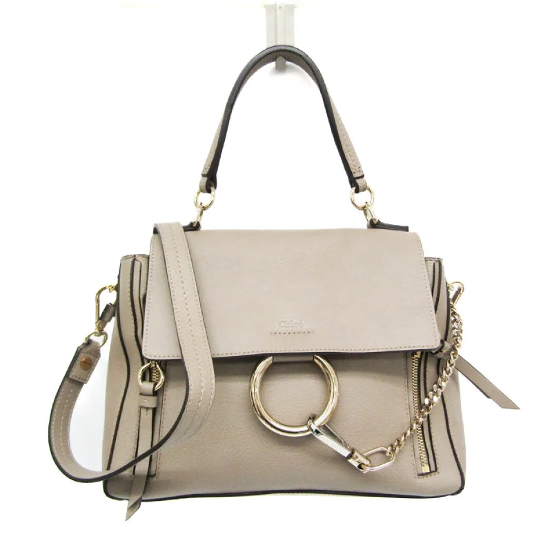 Floral - Printed Satin Clutch in Pink for Spring GalasChloé Faye Day  Leather Handbag (Pre-Owned)
