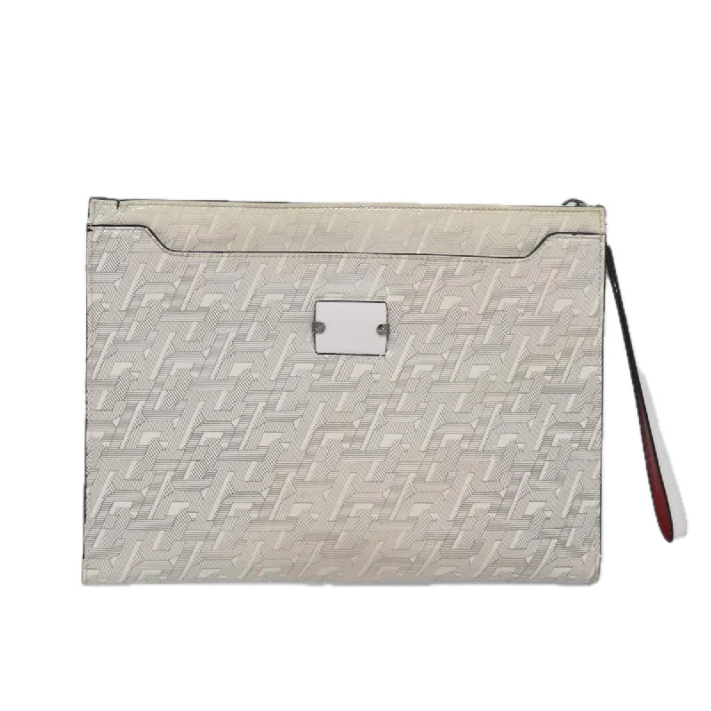Women's Studded Leather Evening Bag in Black for Rock - n - Roll NightsChristian Louboutin  Leather Clutch Bag (Pre-Owned)