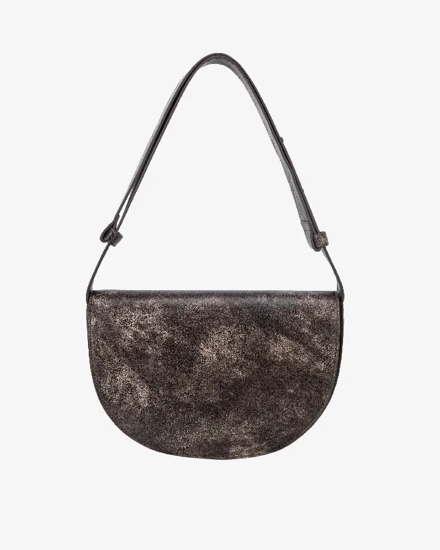 Women's Shoulder Bag with Adjustable Strap in Pink for ComfortCLIFF SOFT STRUCTURE - Aged Brown