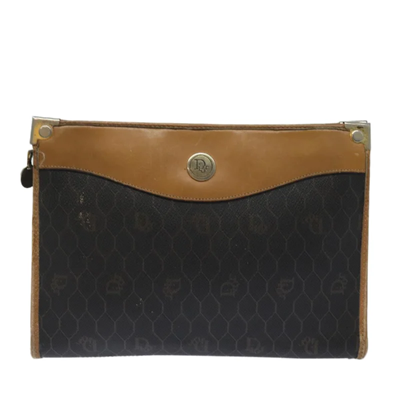 Pearl - Embellished Clutch in Cream for Bridal ShowersDior Honeycomb  Canvas Clutch Bag (Pre-Owned)