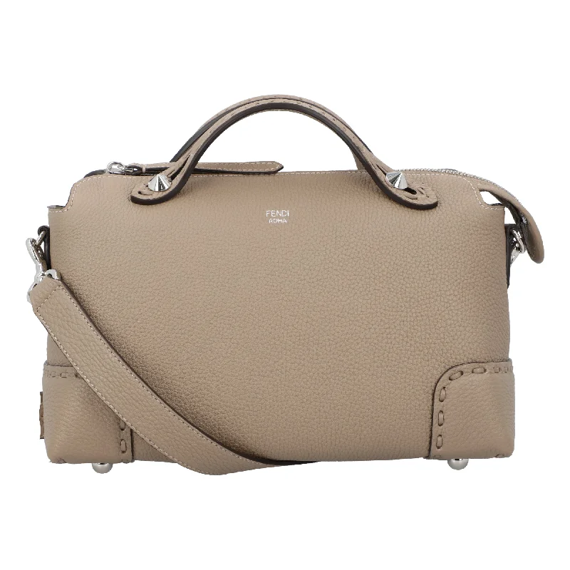 Women's Waterproof Nylon Shoulder Bag in Green for HikingFendi By The Way Medium Brown