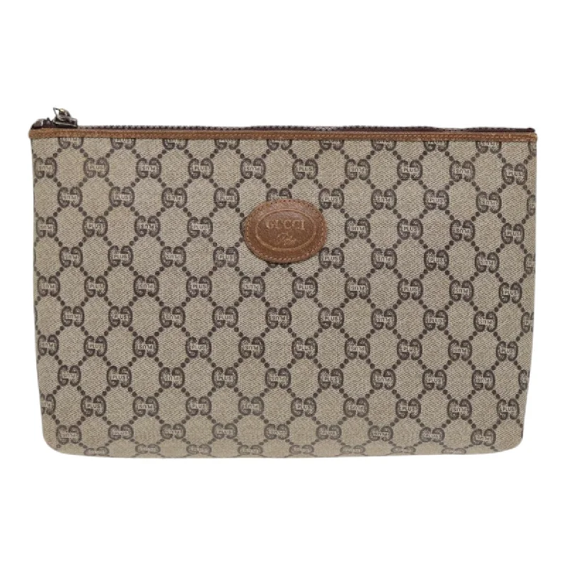 Suede Clutch with Tassel Details in Olive for Fall SoireesGucci Gg Canvas  Canvas Clutch Bag (Pre-Owned)