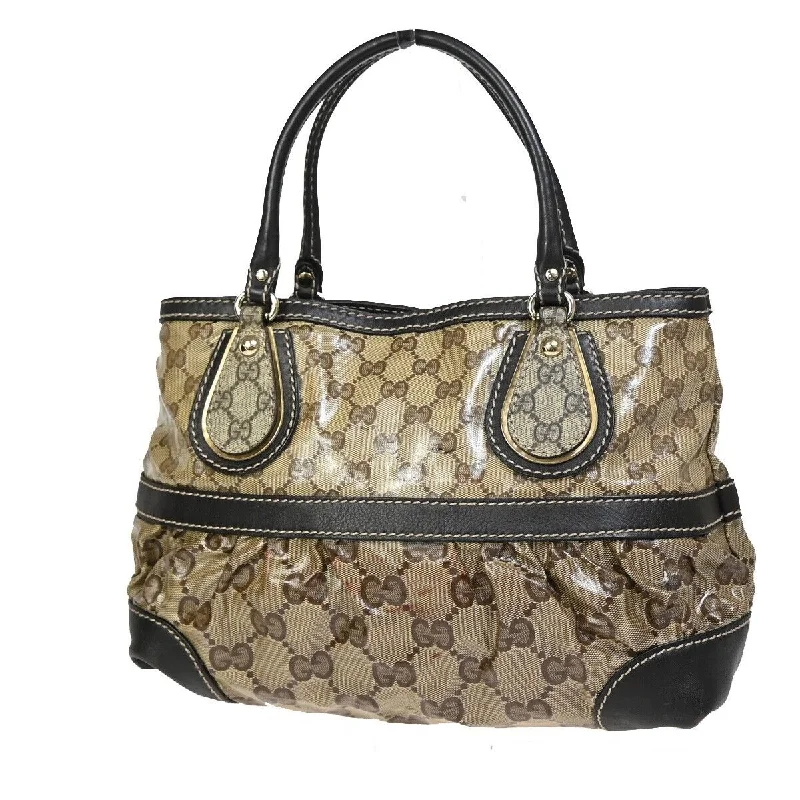Mirrored Clutch in Silver for Futuristic - Themed GatheringsGucci Gg Pattern  Canvas Handbag (Pre-Owned)