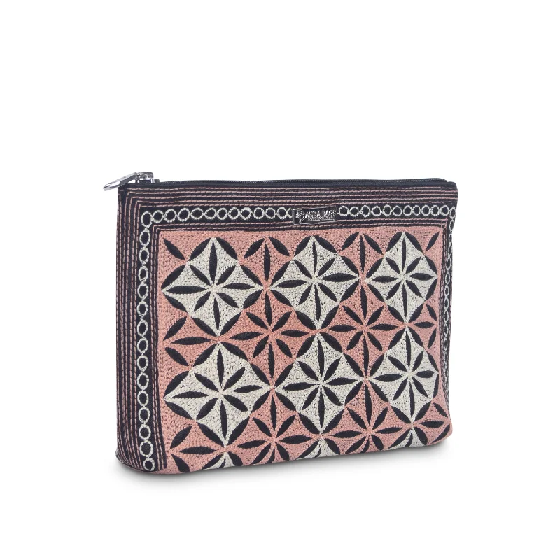 Bejeweled Clutch in Purple for Opera PerformancesGusi Cosmetic Case