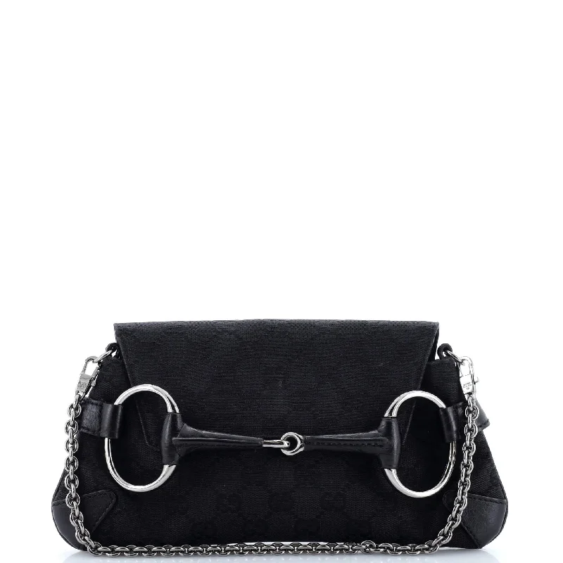 Floral - Printed Satin Clutch in Pink for Spring GalasHorsebit Chain Clutch GG Canvas with Leather Medium