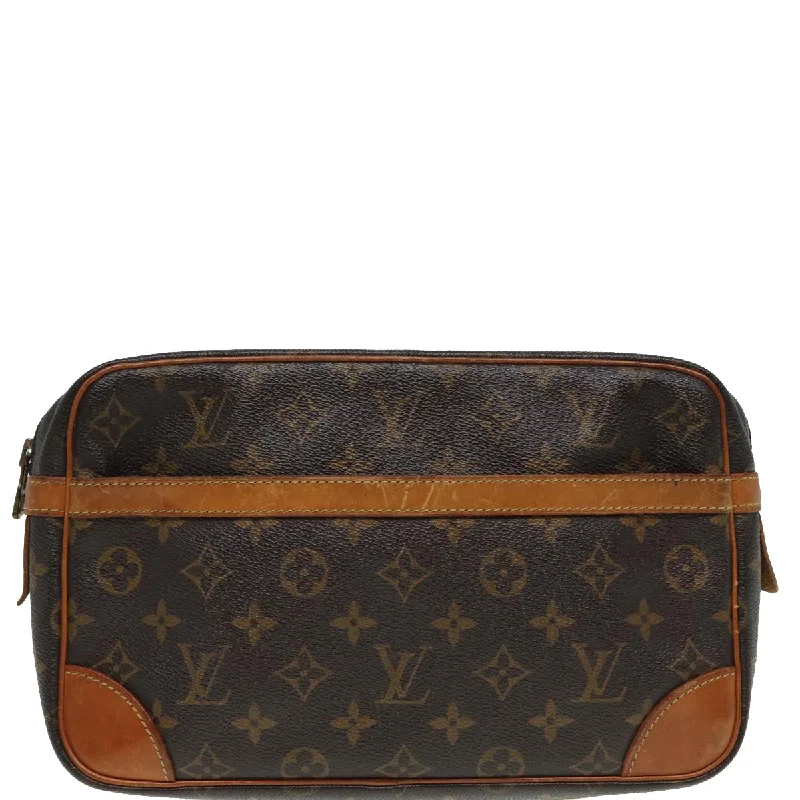 Bejeweled Clutch in Purple for Opera PerformancesLouis Vuitton Compiegne 28 Canvas Clutch Bag (Pre-Owned) Bejeweled Clutch in Purple for Opera PerformancesLouis Vuitton Compiegne 28 Canvas Clutch Bag (Pre-Owned)
