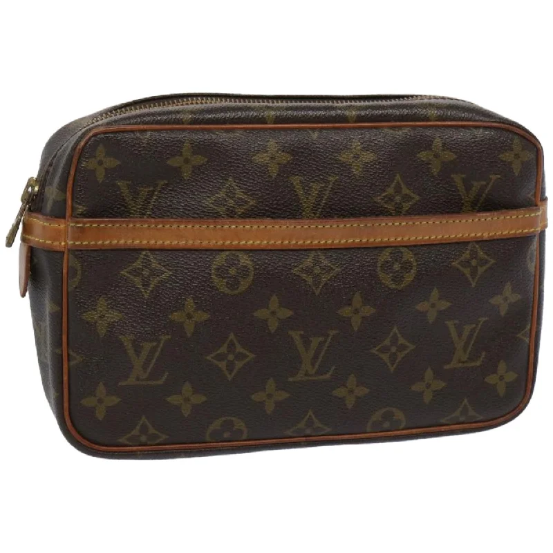 Bejeweled Clutch in Purple for Opera PerformancesLouis Vuitton Compiègne  Canvas Clutch Bag (Pre-Owned)
