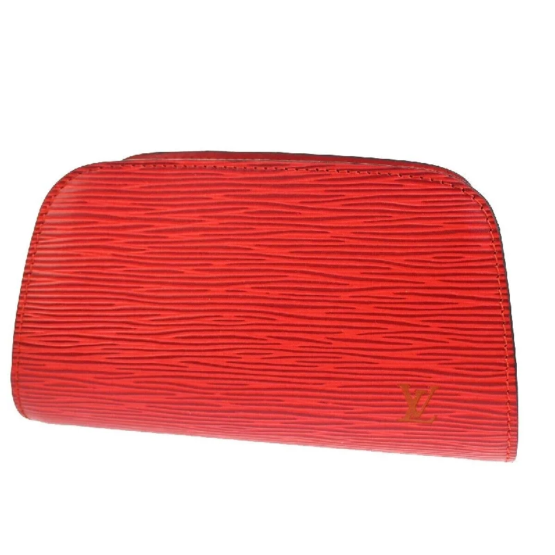 Geometric - Patterned PVC Evening Bag in Multicolor for Trendy Nights OutLouis Vuitton Dauphine  Leather Clutch Bag (Pre-Owned)