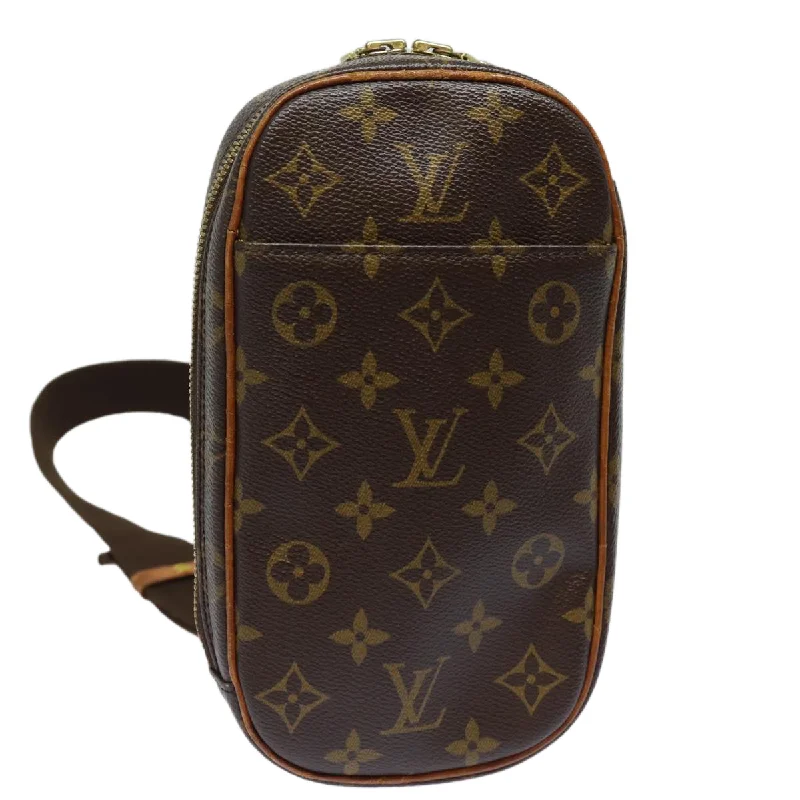 Women's Glittery Clutch in Blue for Disco - Themed EventsLouis Vuitton Gange  Canvas Clutch Bag (Pre-Owned)