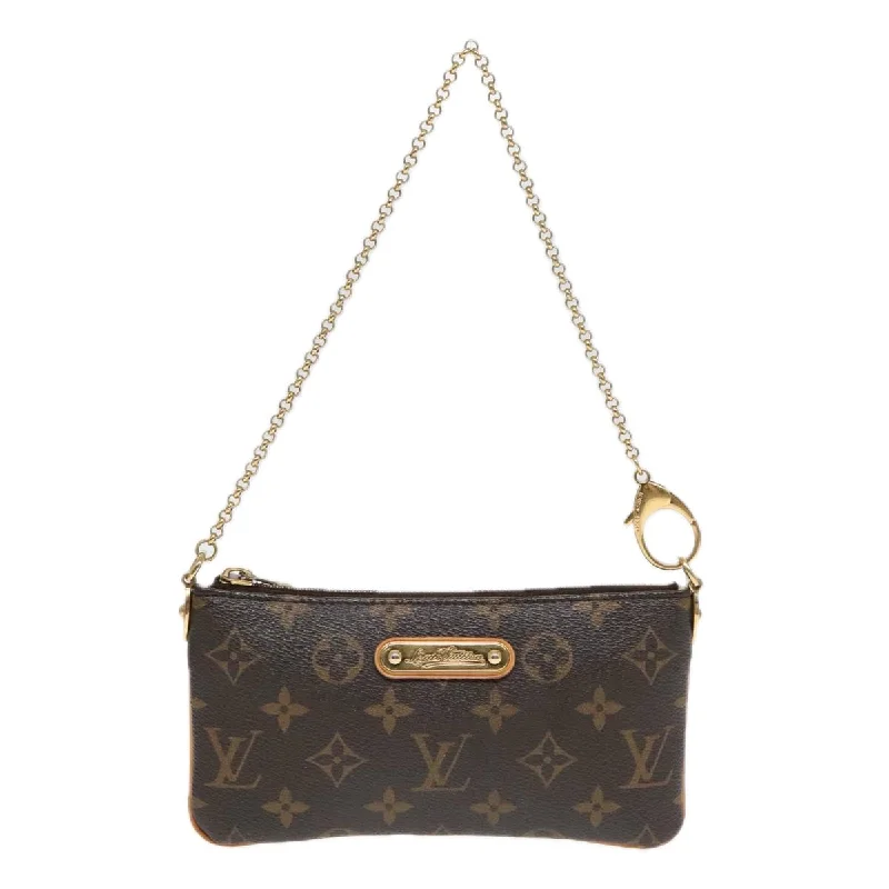 Women's Metallic Leather Clutch in Rose Gold for Valentine's DateLouis Vuitton Mira  Canvas Clutch Bag (Pre-Owned)