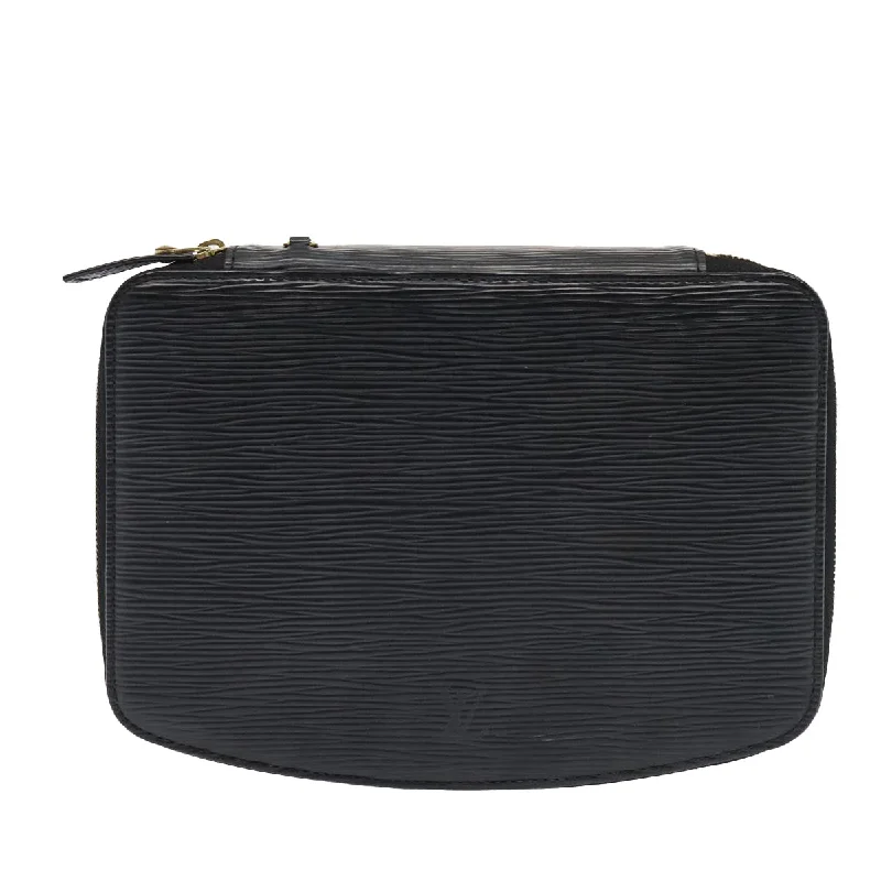 Women's Studded Leather Evening Bag in Black for Rock - n - Roll NightsLouis Vuitton Monte Carlo  Leather Clutch Bag (Pre-Owned)