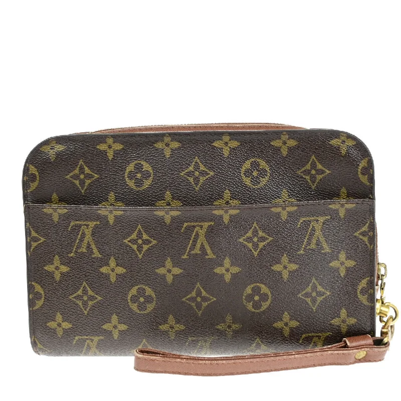 Bejeweled Clutch in Purple for Opera PerformancesLouis Vuitton Orsay  Canvas Clutch Bag (Pre-Owned)