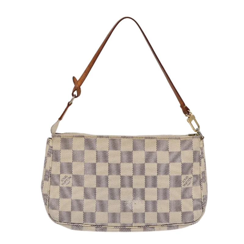 Geometric - Patterned PVC Evening Bag in Multicolor for Trendy Nights OutLouis Vuitton Pochette Accessoire  Canvas Clutch Bag (Pre-Owned)