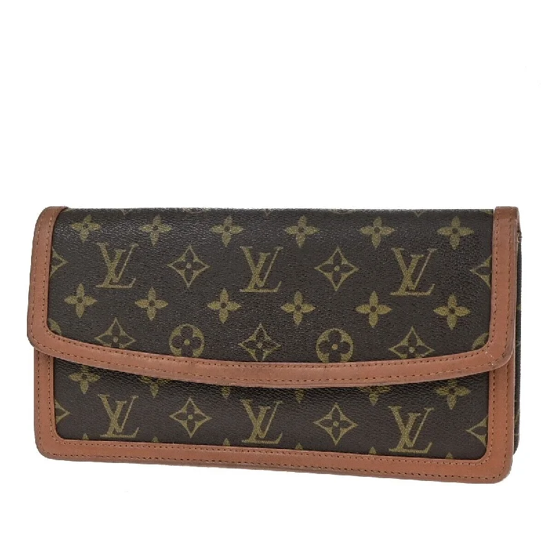 Bejeweled Clutch in Purple for Opera PerformancesLouis Vuitton Pochette Dame  Canvas Clutch Bag (Pre-Owned)