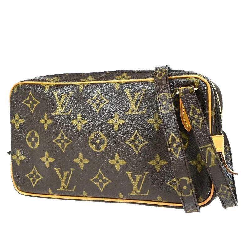 Women's Lizard - Print Clutch in Brown for a Chic LookLouis Vuitton Pochette Marly  Canvas Clutch Bag (Pre-Owned)