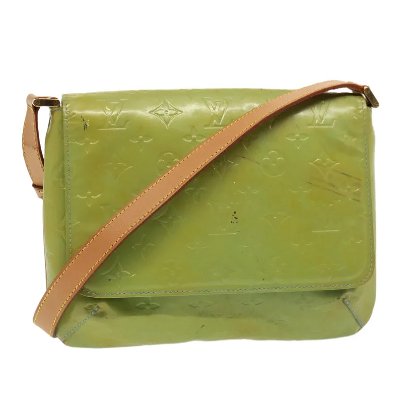 Metallic Shoulder Bag in Gold for Special OccasionsLouis Vuitton Thompson Street  Patent Leather Shoulder Bag (Pre-Owned)