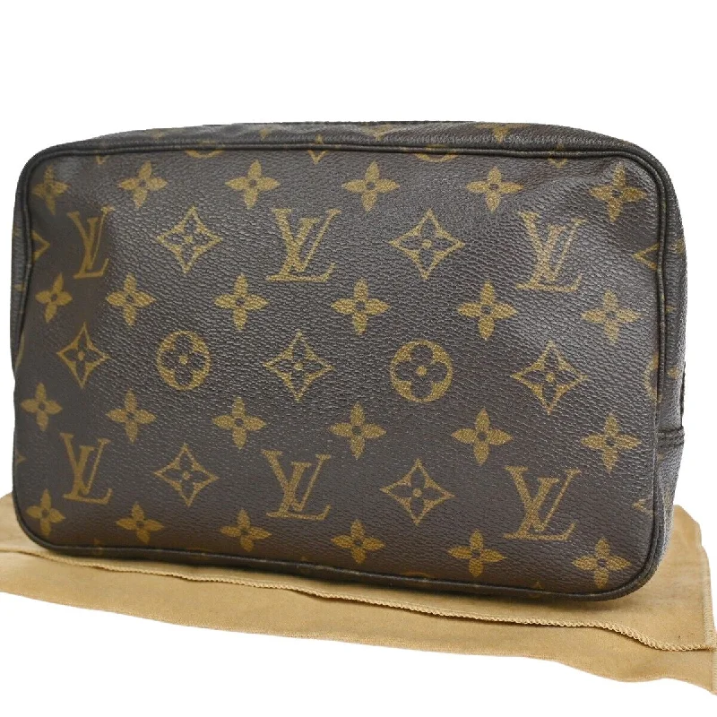 Women's Glittery Clutch in Blue for Disco - Themed EventsLouis Vuitton Trousse De Toilette Canvas Clutch Bag (Pre-Owned) Women's Glittery Clutch in Blue for Disco - Themed EventsLouis Vuitton Trousse De Toilette Canvas Clutch Bag (Pre-Owned)