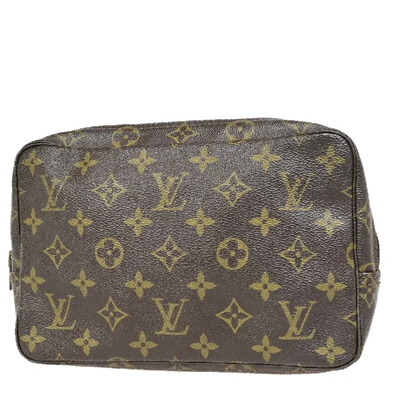 Pearl - Embellished Clutch in Cream for Bridal ShowersLouis Vuitton Trousse De Toilette  Canvas Clutch Bag (Pre-Owned)
