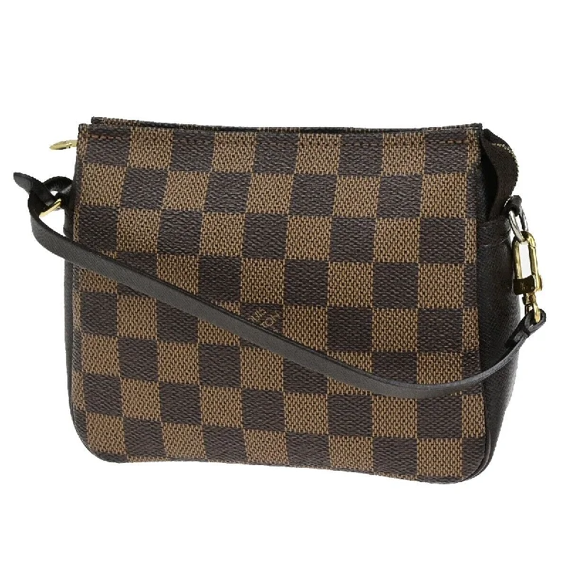 Mirrored Clutch in Silver for Futuristic - Themed GatheringsLouis Vuitton Trousse Makeup  Canvas Clutch Bag (Pre-Owned)