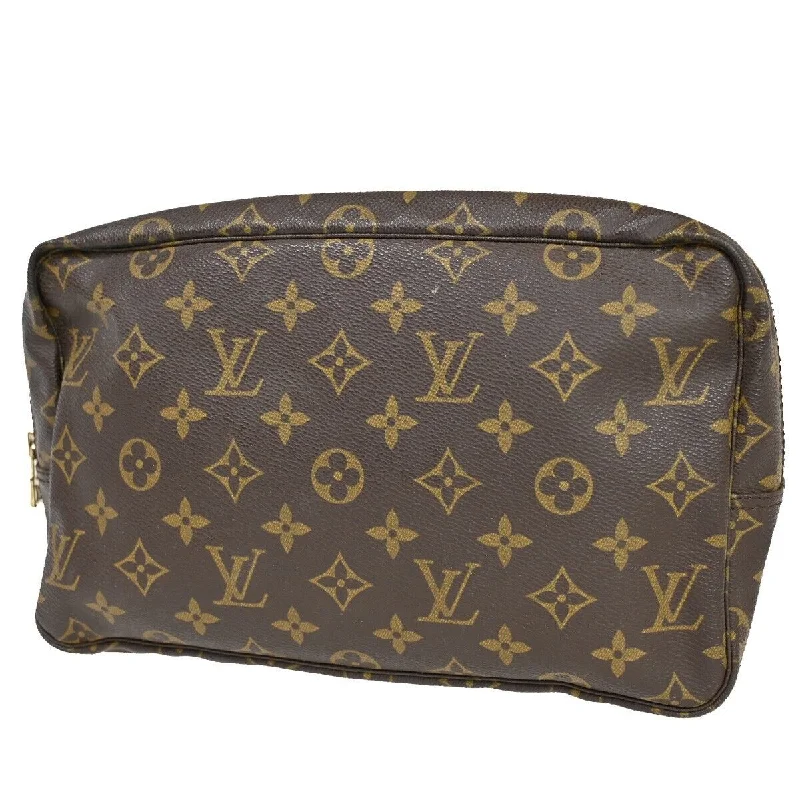 Women's Studded Leather Evening Bag in Black for Rock - n - Roll NightsLouis Vuitton Trousse Toilette 28  Canvas Clutch Bag (Pre-Owned)