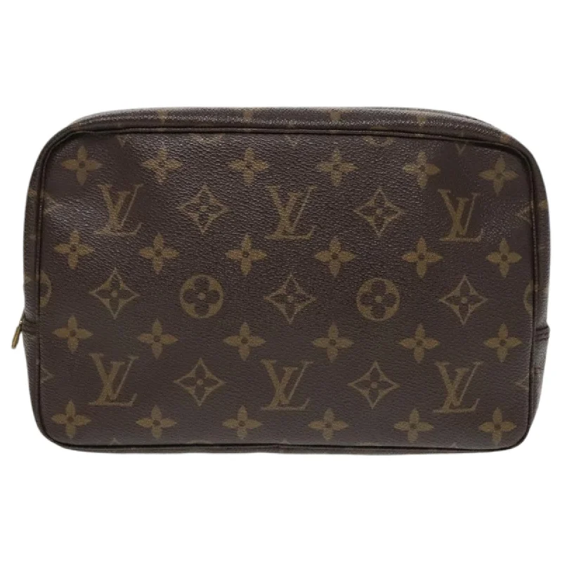 Pearl - Embellished Clutch in Cream for Bridal ShowersLouis Vuitton Truth Toilette 23  Canvas Clutch Bag (Pre-Owned)