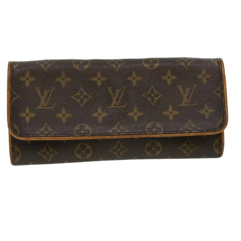 Lace - Trimmed Satin Clutch in Ivory for Garden WeddingsLouis Vuitton Twin  Canvas Clutch Bag (Pre-Owned)