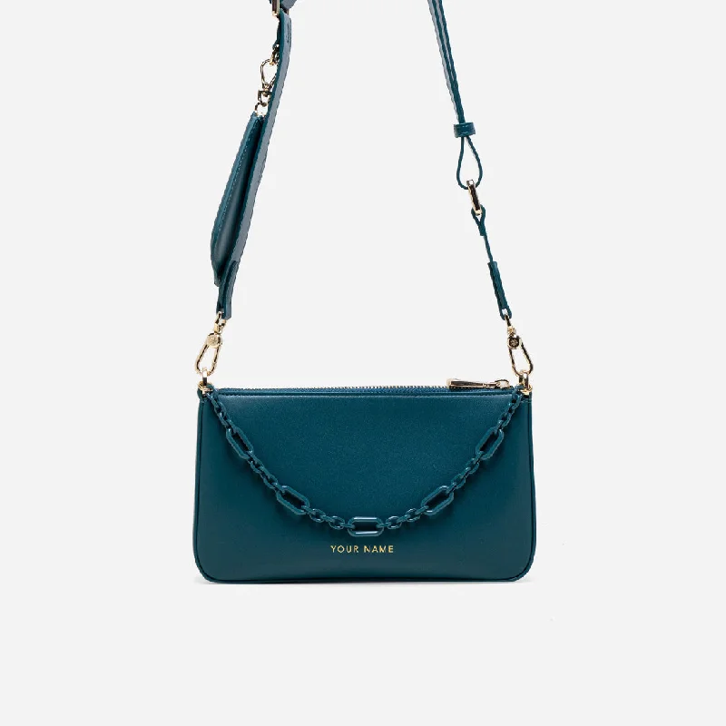 Metallic Shoulder Bag in Gold for Special OccasionsMae Chain Pochette ( Tone-on-Tone )