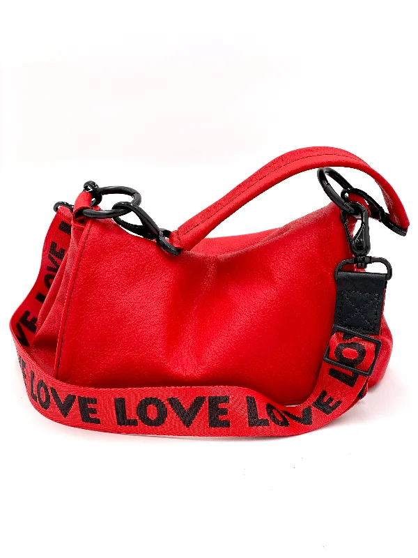 Embroidered Denim Shoulder Bag in Blue for a Vintage VibeMarita Shoulder Bag