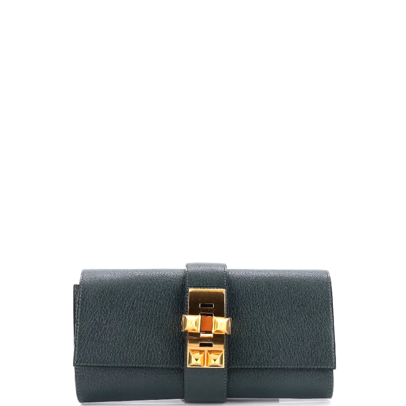 Women's Faux Fur Clutch in White for Winter BallsMedor Clutch Chevre Mysore 23