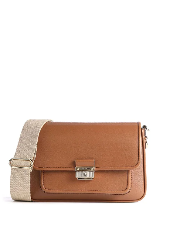 Crossbody Shoulder Bag in Black Leather with Gold Hardware for Night OutsMICHAEL Michael Kors Bradshaw Shoulder Bag, Tan