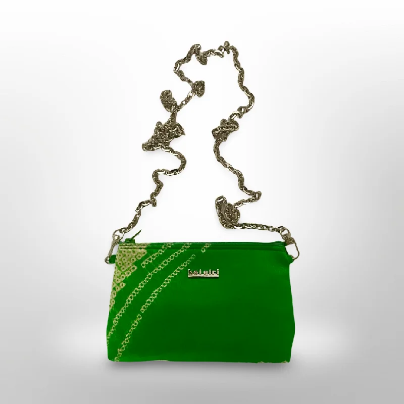 Geometric - Printed PVC Crossbody Bag in Multicolor for Trendy Street StyleMidori Shibori Crossbody Purse