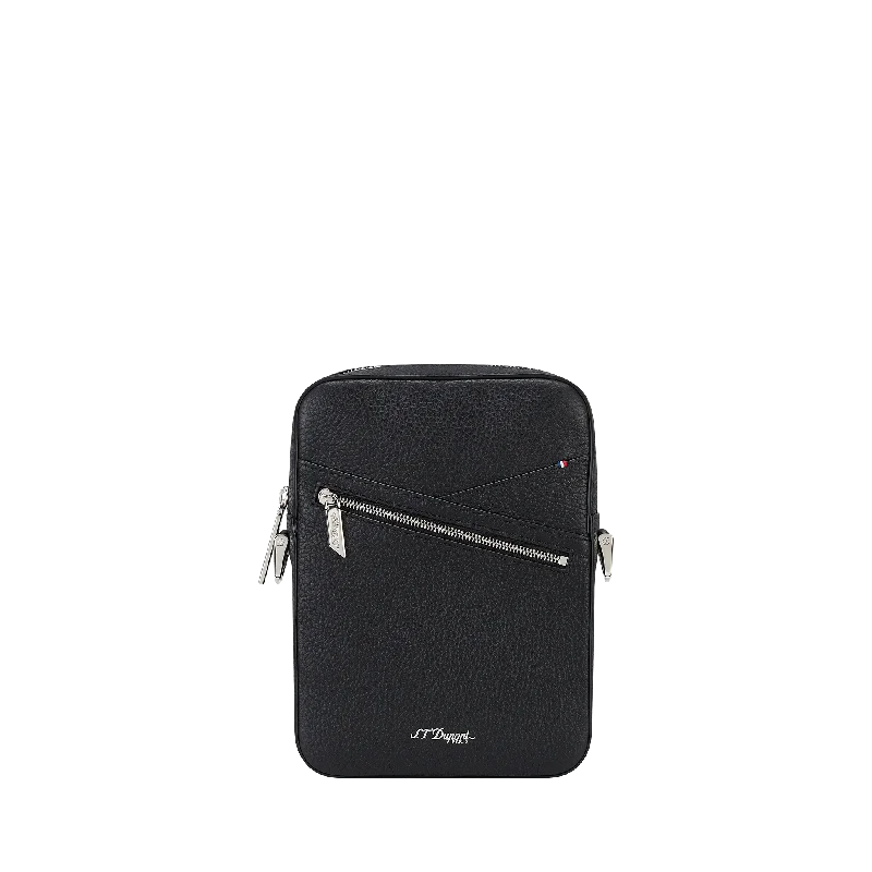 Women's Canvas Shoulder Bag in Navy with Striped Pattern for Beach TripsShoulder bag