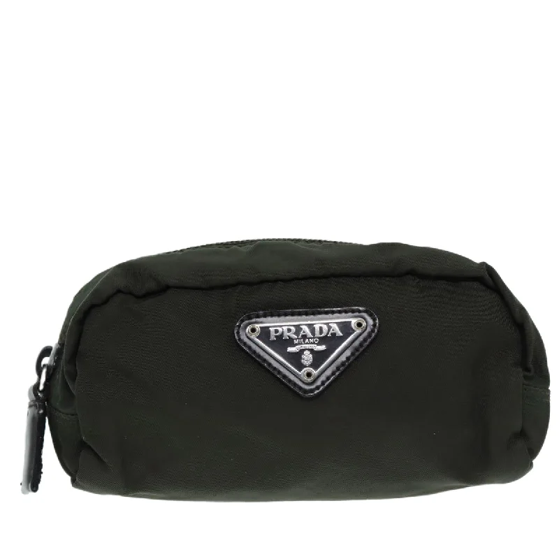 Women's Studded Leather Evening Bag in Black for Rock - n - Roll NightsPrada Tessuto  Synthetic Clutch Bag (Pre-Owned)