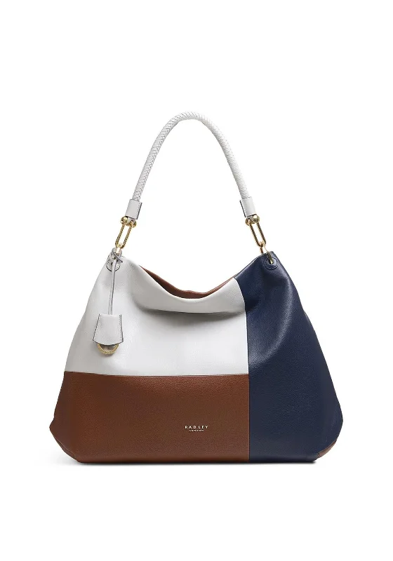 Crossbody Shoulder Bag in Black Leather with Gold Hardware for Night OutsRadley Cuba Street Colour Block Shoulder Bag, Tortoise