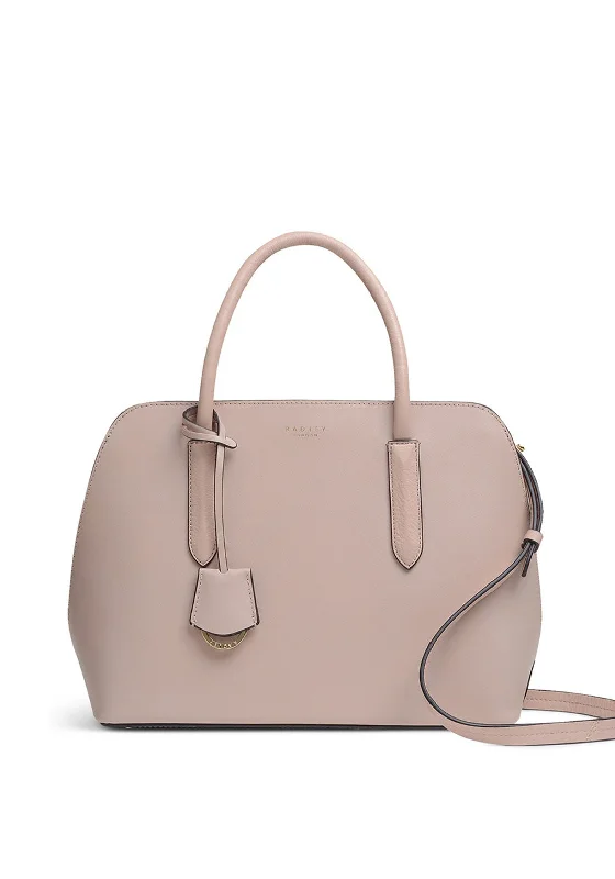 Embroidered Denim Shoulder Bag in Blue for a Vintage VibeRadley Liverpool Street 2.0 Multi-Way Medium Bag, Pink