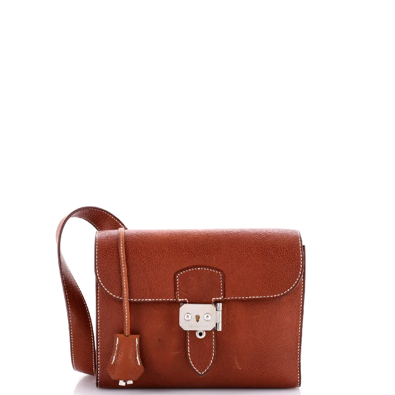 Plus - size Women's Crossbody Bag in Burgundy for Ample StorageSac a Depeches Messenger Bag Barenia Faubourg 21