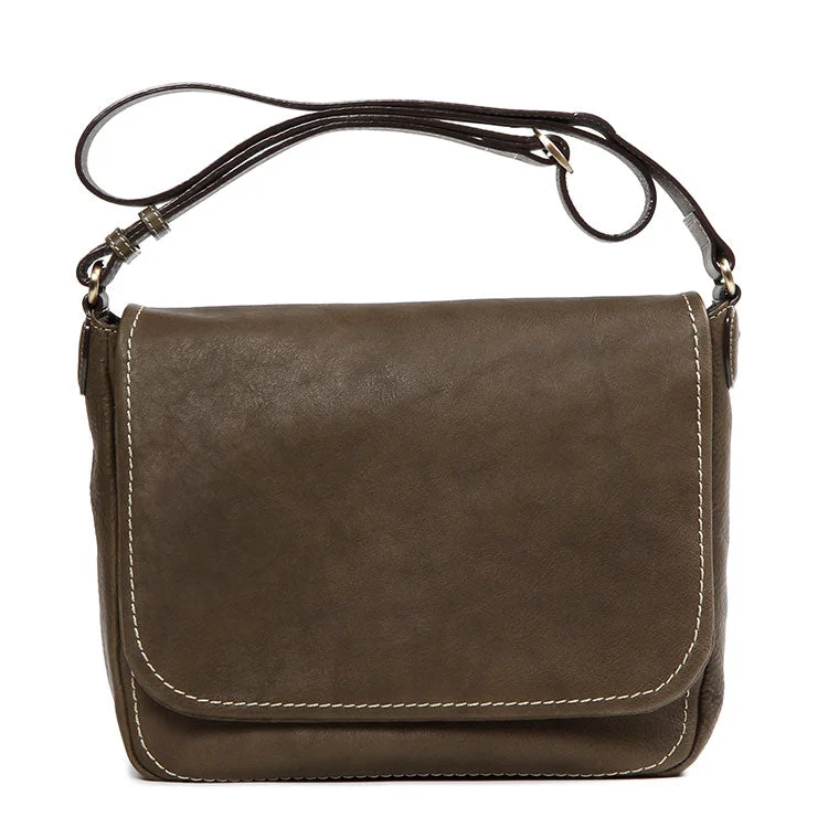 Women's Shoulder Bag with Fringe Details in Brown for a Bohemian StyleTone Nume Shoulder Bag