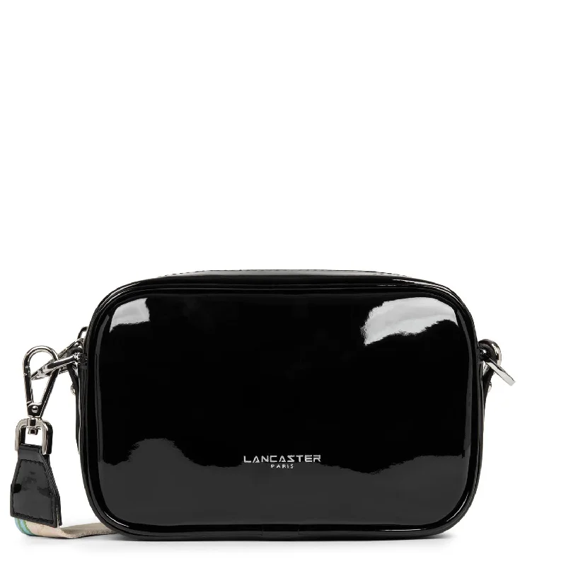 Women's Crossbody Bag with RFID - Blocking Pocket in Black for Safe TravelVernis Firenze Crossbody Bag