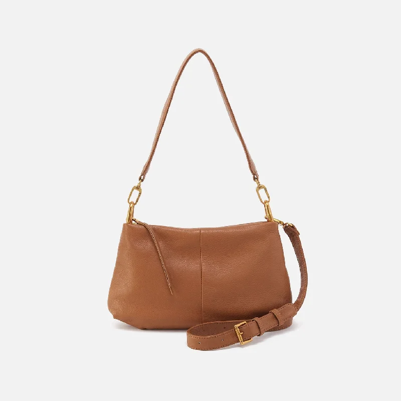 Leather - Trimmed Denim Crossbody Bag in Blue for a Vintage - Inspired LookAdvance Shoulder Bag In Pebbled Leather - Warm Honey Leather - Trimmed Denim Crossbody Bag in Blue for a Vintage - Inspired LookAdvance Shoulder Bag In Pebbled Leather - Warm Honey