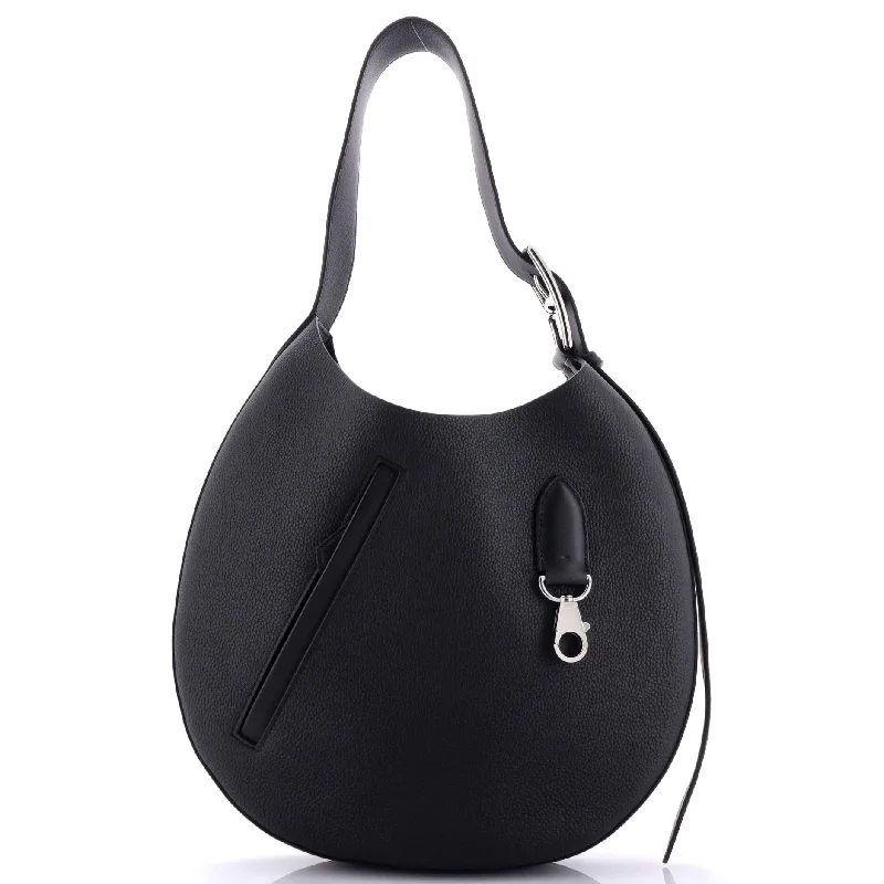 Leather Shoulder Bag with Magnetic Closure in Black for Quick AccessArcon Bag Togo and Swift