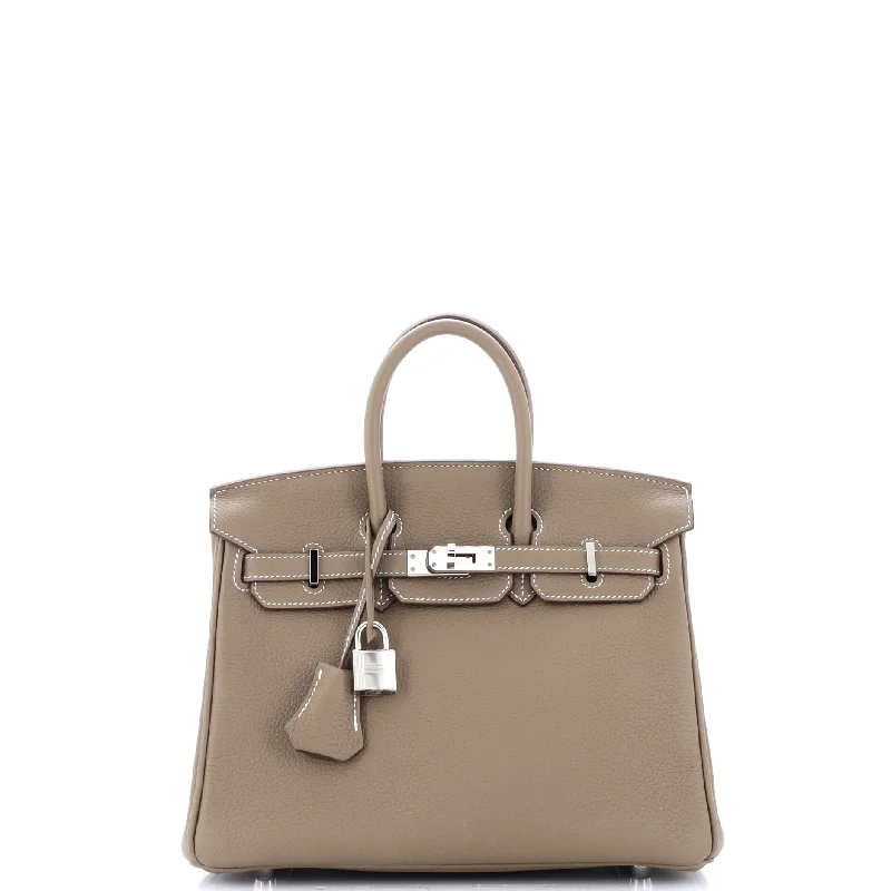 Shoulder Bag with Geometric Pattern in Multicolor for a Contemporary StyleBirkin Handbag Grey Togo with Palladium Hardware 25