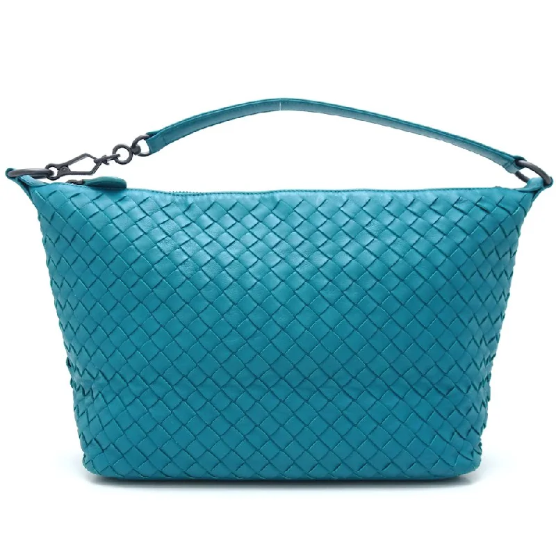 Shoulder Bag with Geometric Pattern in Multicolor for a Contemporary StyleBottega Veneta Leather Shoulder Bag